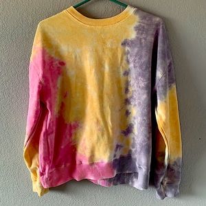 TIE DYE lounge sweatshirt